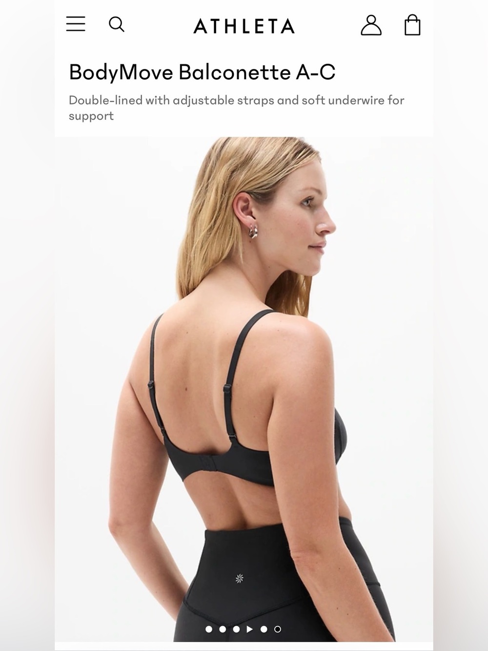 Athleta VitaForm Balconette Bra (Women’s XL - A-C Cups) - Picture 8 of 8